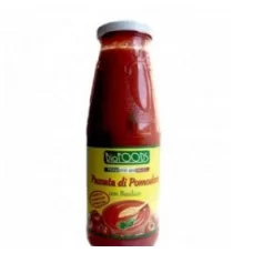 BIOFOODS ПЮРЕ З ТОМАТІВ З БАЗІЛІКОМ ОРГ. 680ГР